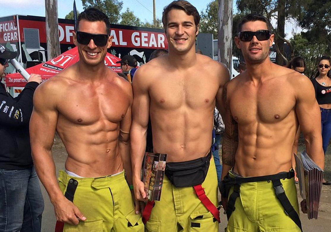 Gay paramedic firefighter support